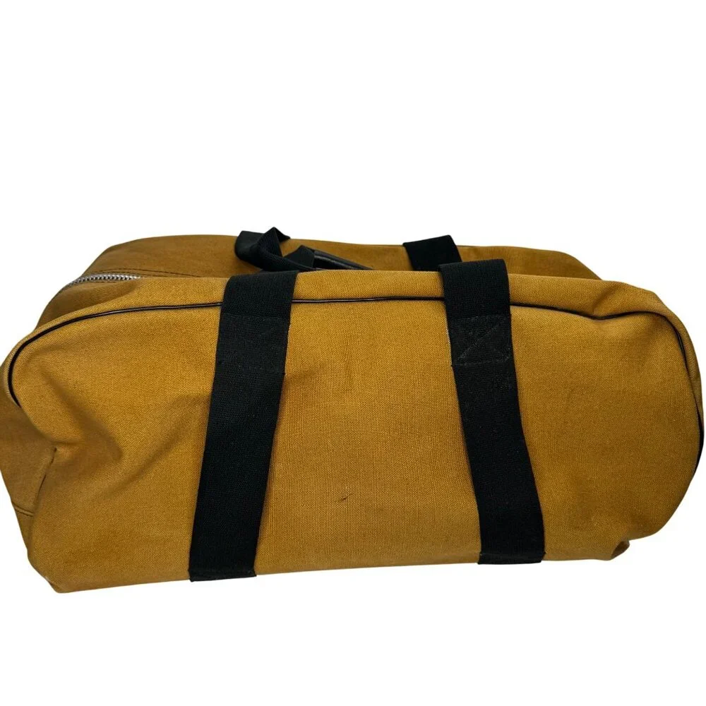 Vintage Kolpin Sportsmans Jet Bag Large Duffel in Tan Fawn Vacationcore Camping‎